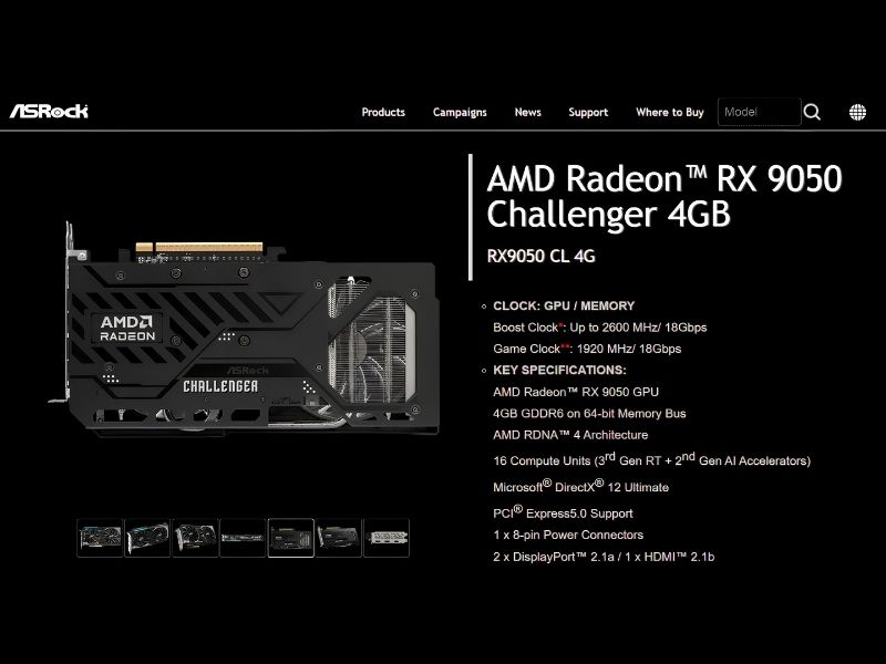 AMD Radeon RX 9050 4GB vs 8GB: Masih Layak untuk Gaming Modern?