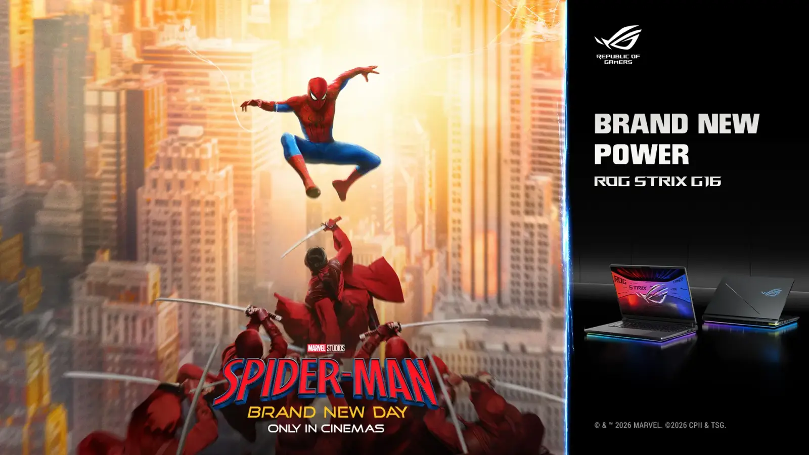 ROG Strix G16 & Zephyrus G16 Spider-Man: Kolaborasi Flagship yang Layak Dijadikan Gear Utama