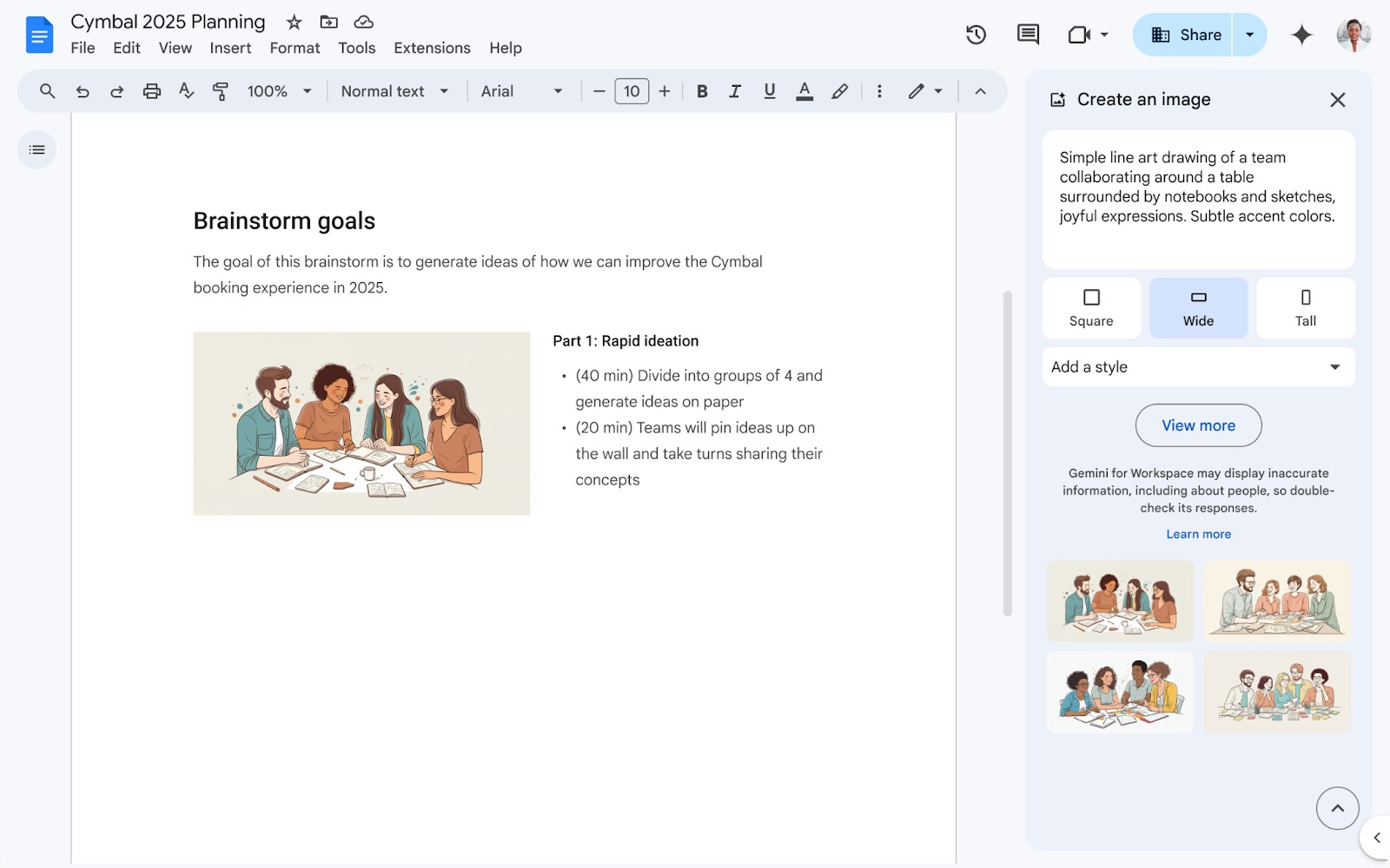 Gemini di Google Docs: Komentar Rapi, Diagram Otomatis, Kolaborasi Lebih Cepat