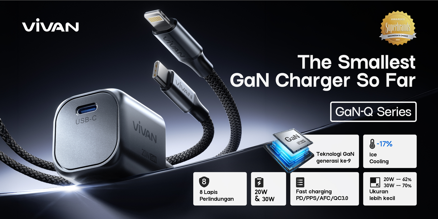 Charger GaN 100W Compact: VIVAN vs CUKTECH 6