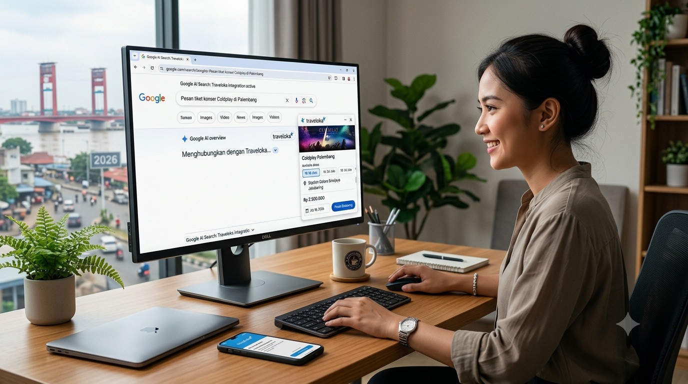 Google Search AI Terhubung Aplikasi Pihak Ketiga, Tiket dan Belanja Kian Ringkas