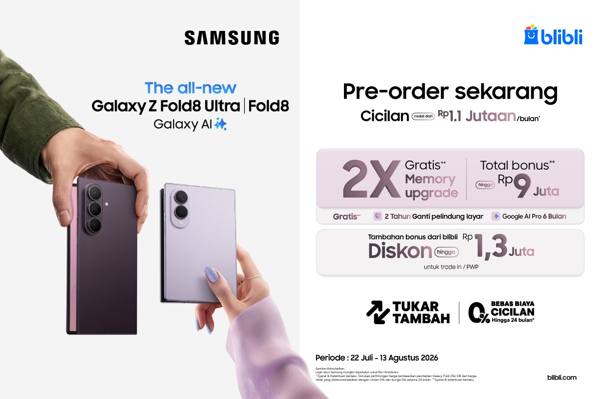 Panduan Lengkap Pre-Order Galaxy Z Fold8: Bonus, Cashback, dan Trip Korea
