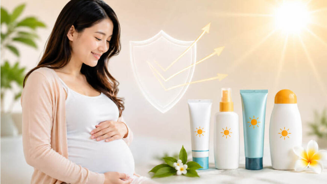 10 Tabir Surya Aman untuk Ibu Hamil dan Menyusui