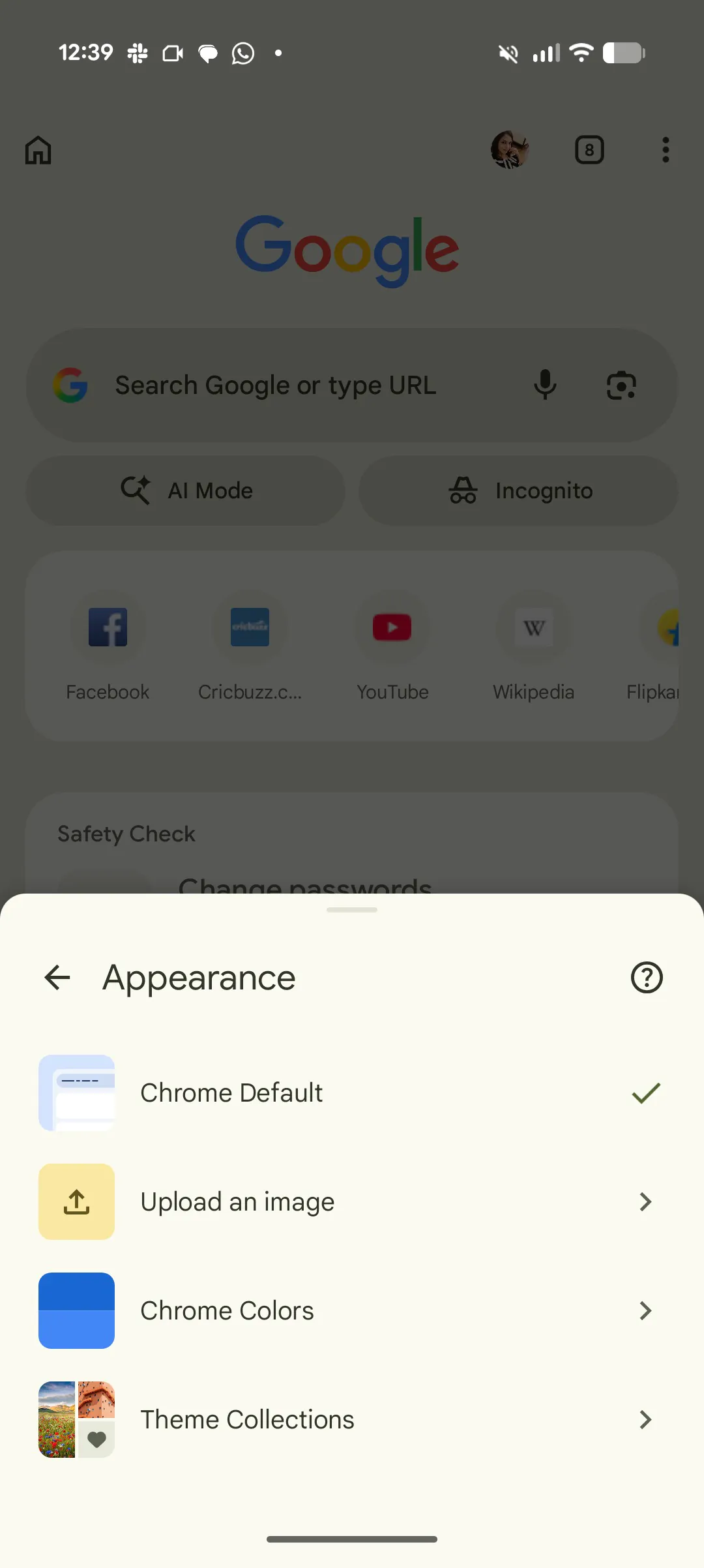 Chrome Android Kini Bisa Ubah Wallpaper Tab Baru