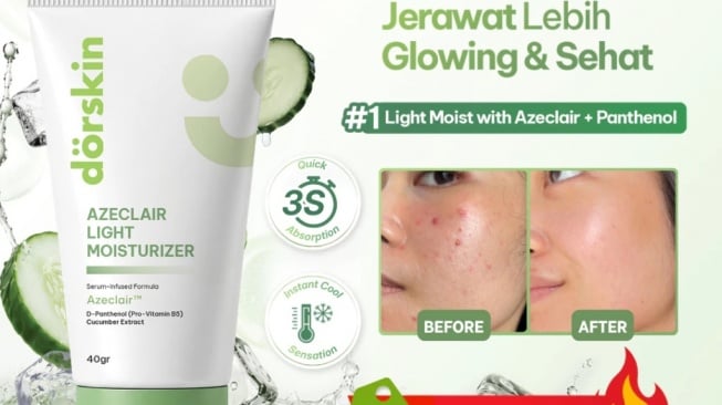 3 Moisturizer Azeclair Terbaik untuk Kulit Berjerawat Sensitif