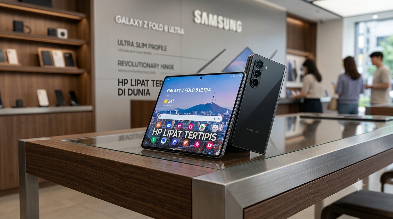 Galaxy Z Fold 8 Ultra: Ponsel Lipat Tertipis untuk Kelas Produktivitas Premium