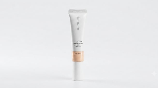 Tinted Sunscreen Terjangkau dengan Finish Glowing Natural