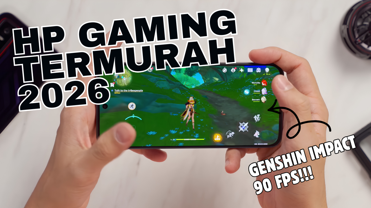 Gaming Phones di Bawah Rp3 Juta yang Benar-Benar Layak untuk Genshin dan PUBG