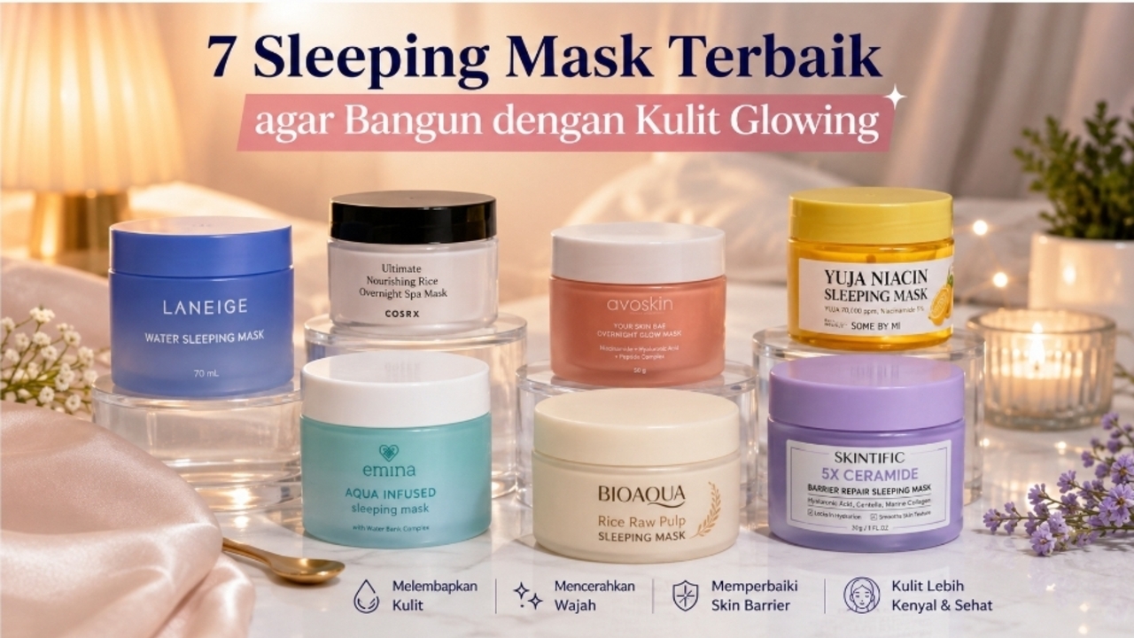 Night Cream Mencerahkan untuk Kulit Kusam: Bahan Aktif dan 5 Pilihan Terbaik