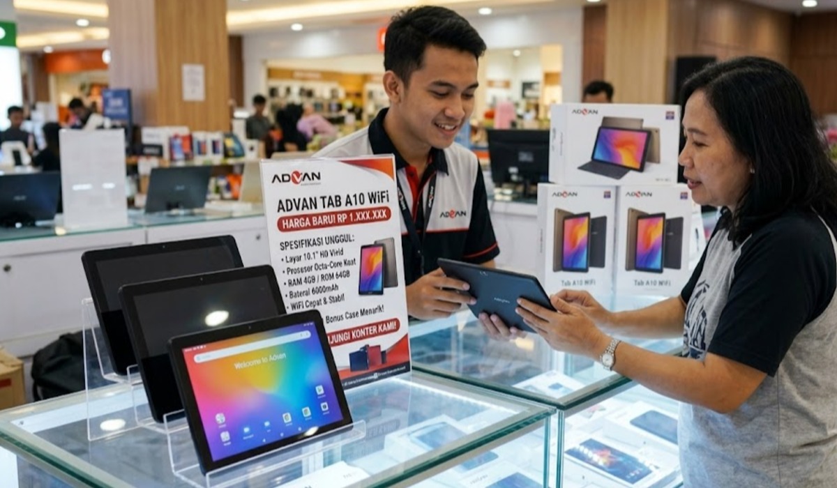 Tablet 1 Jutaan Layar 10,4 Inci: Advan Tab VX Lite untuk Pelajar
