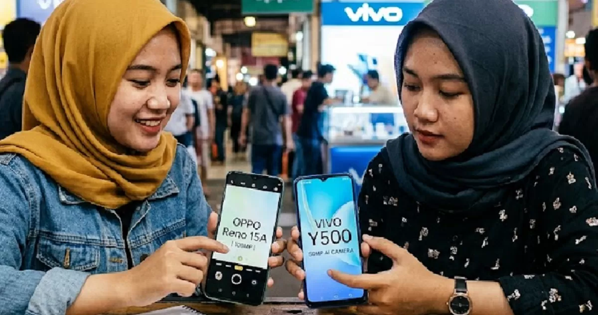 Oppo Reno 15A vs Vivo Y500: Performa atau Daya Tahan?
