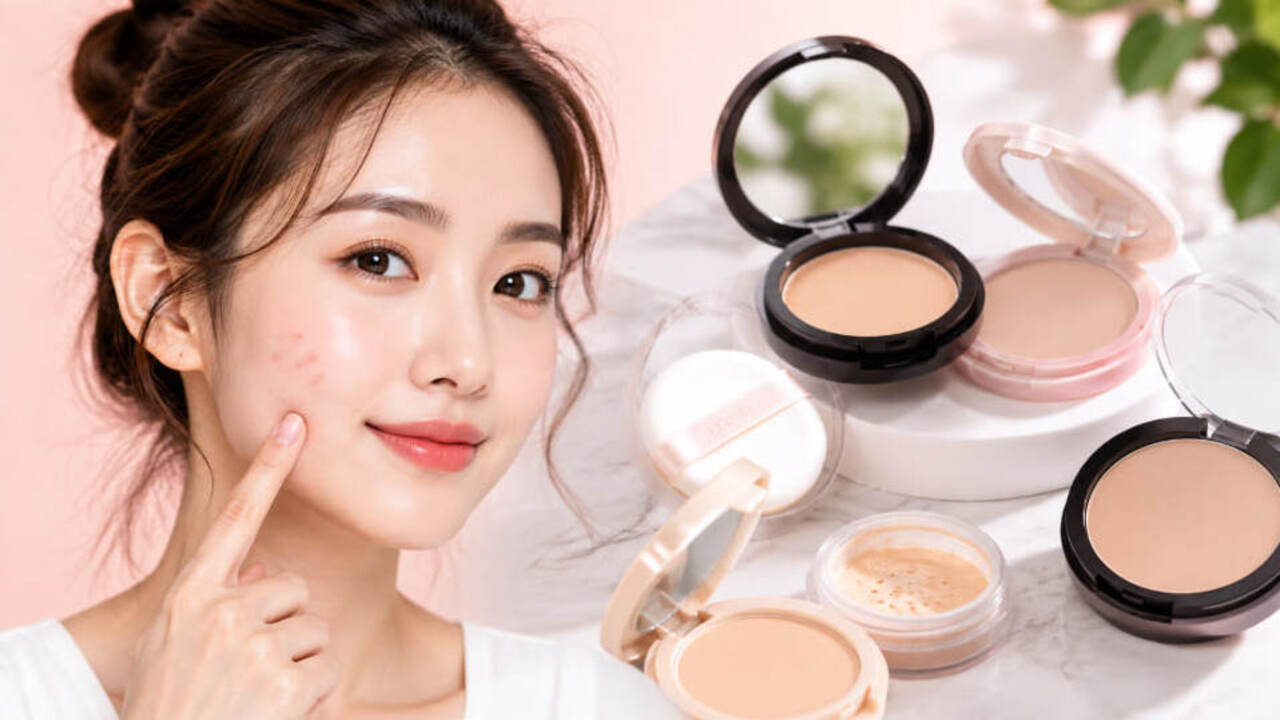 10 Bedak Non-Comedogenic Terbaik untuk Kulit Berjerawat dan Berminyak