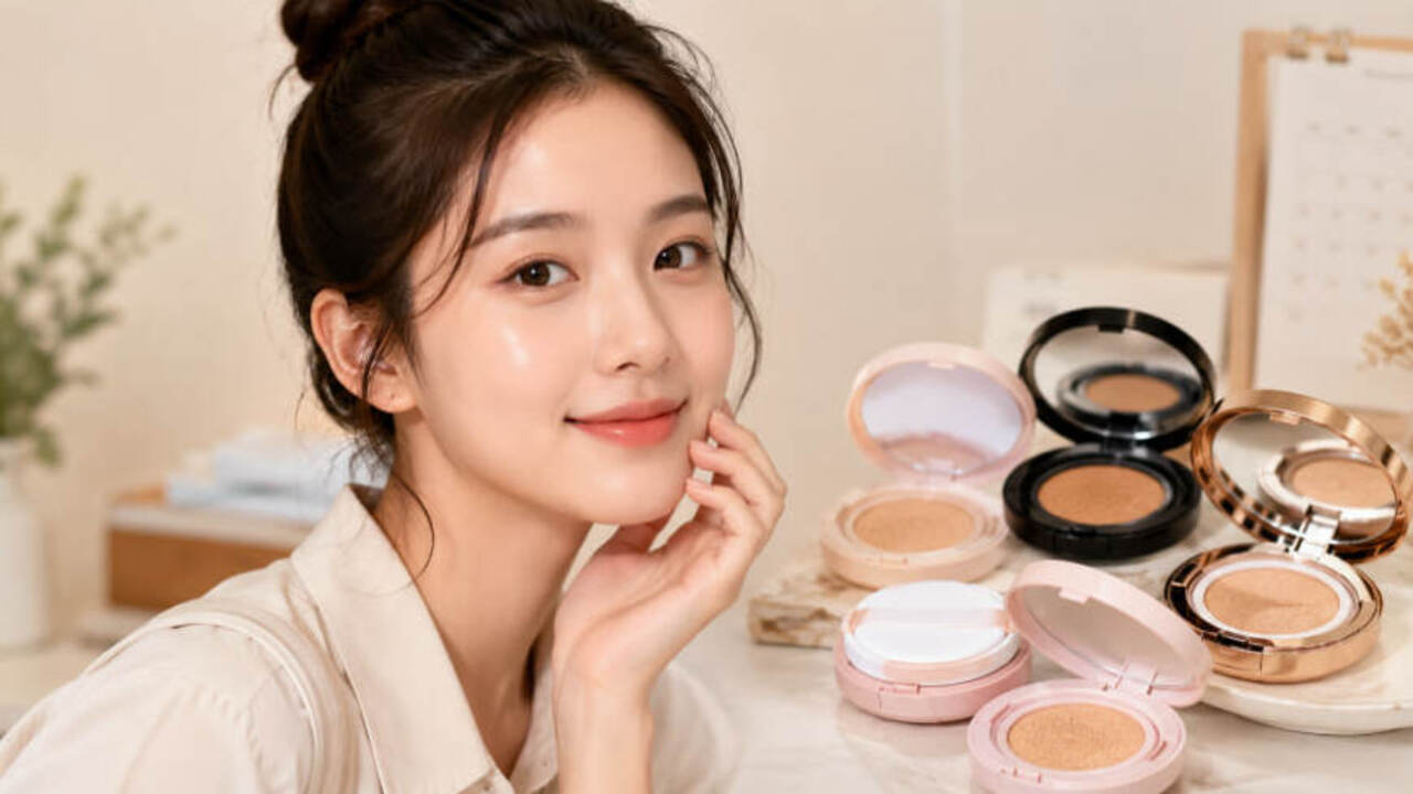 10 Cushion Foundation Terbaik untuk Tampilan Natural Seharian