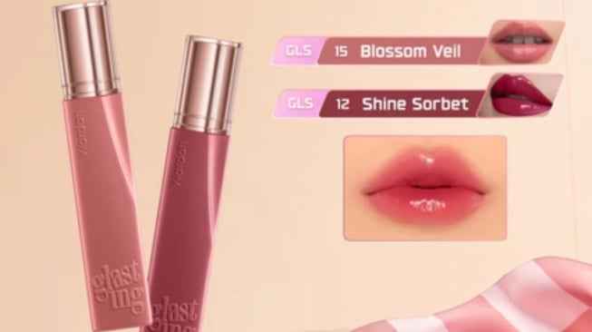 Cara Membuat Ombre Bibir Pink dengan Lipstik Wardah