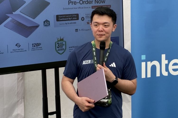 Swift Air 14 AI: Laptop Ultraportabel Baterai 19 Jam untuk Pelajar dan Pekerja Mobile
