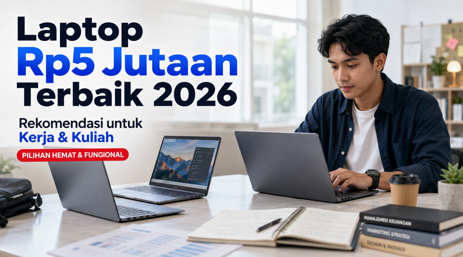 Laptop 5 Jutaan untuk Multitasking Kerja dan Kuliah