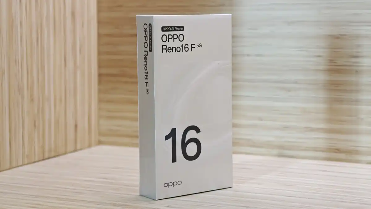 OPPO Reno16 F 5G Eco Pack: 5G Rp7 Juta dengan Baterai 7.000 mAh