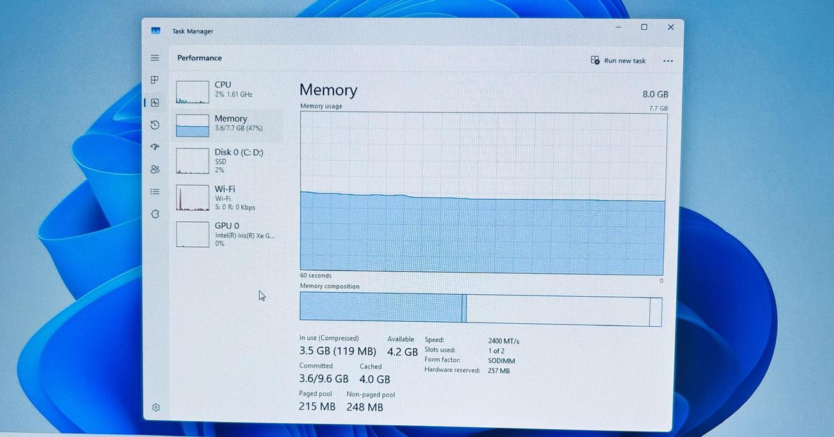 Windows 11 Dioptimalkan untuk Laptop RAM 8GB: Seberapa Besar Dampaknya ke Produktivitas?