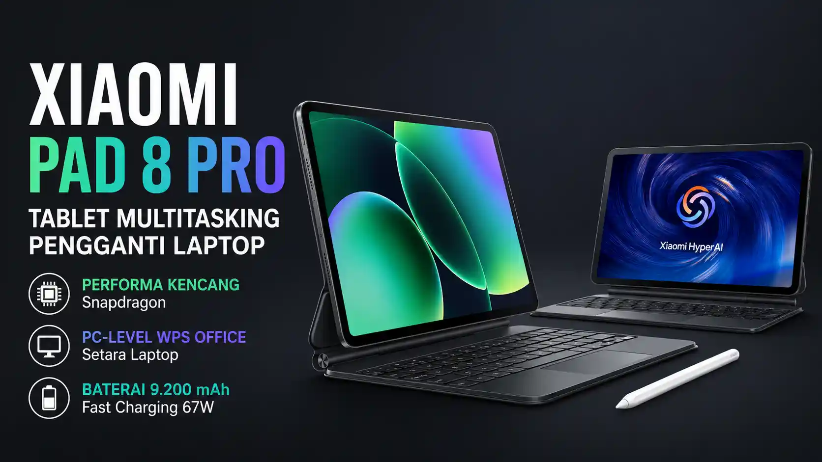 Xiaomi Pad 8 Pro: Tablet 144Hz yang Serius Menantang Laptop