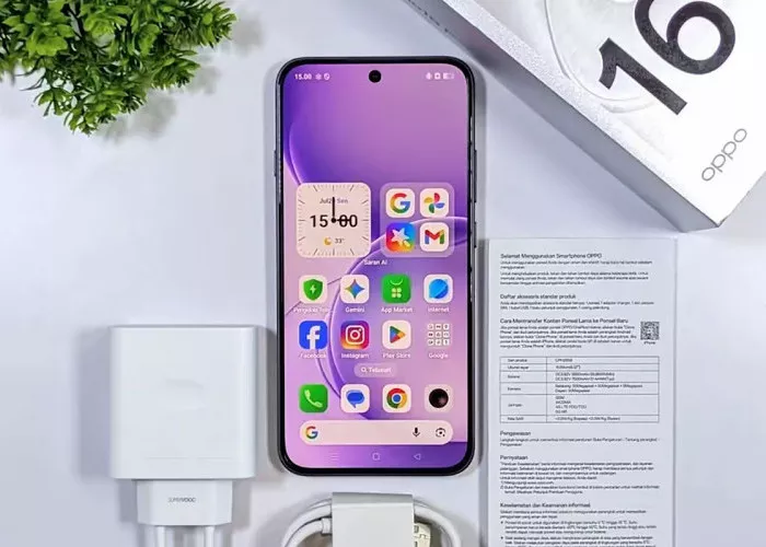 Oppo Reno 16F 5G Eco Pack: Pilihan Terbaik dengan Penyimpanan Besar