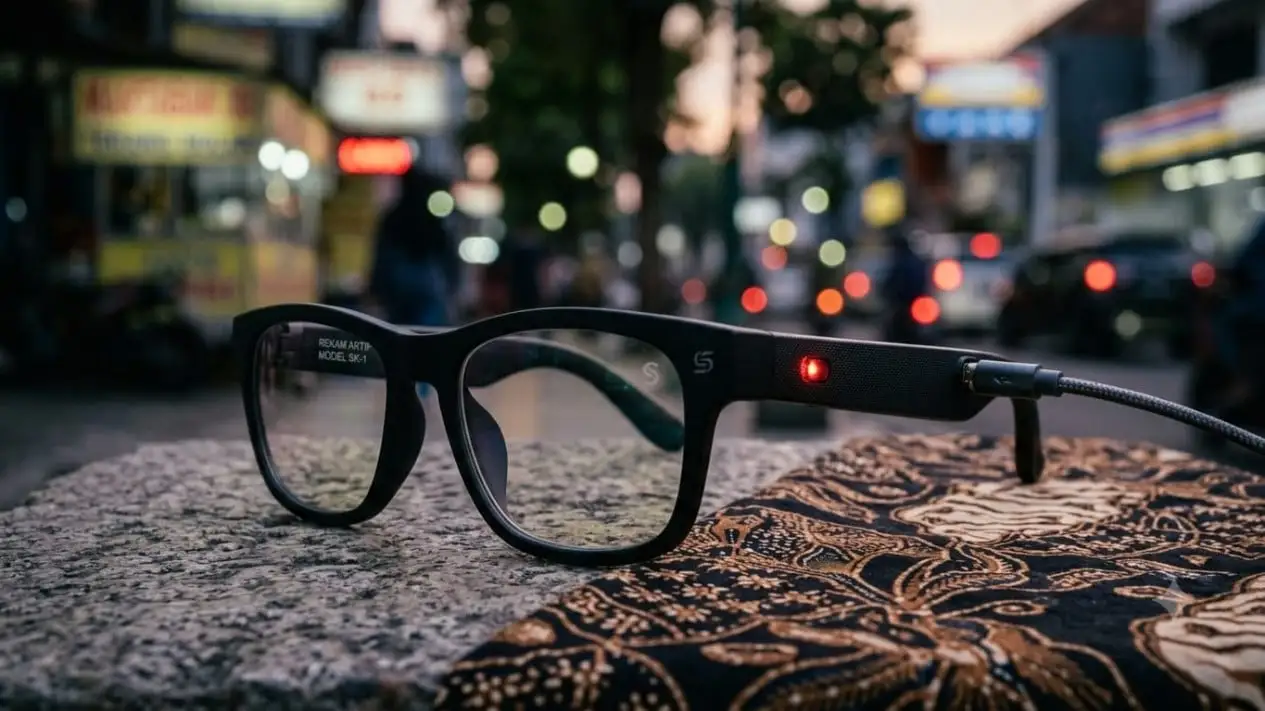 Kacamata Pintar untuk Kreator Konten: Rekam & Live Streaming Hands-Free