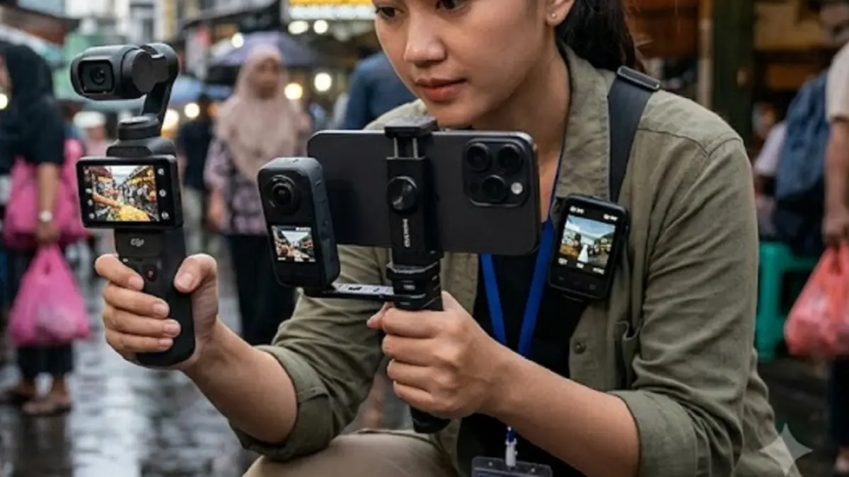 Osmo Pocket 4P vs Insta360 Luna Ultra vs iPhone 17 Pro