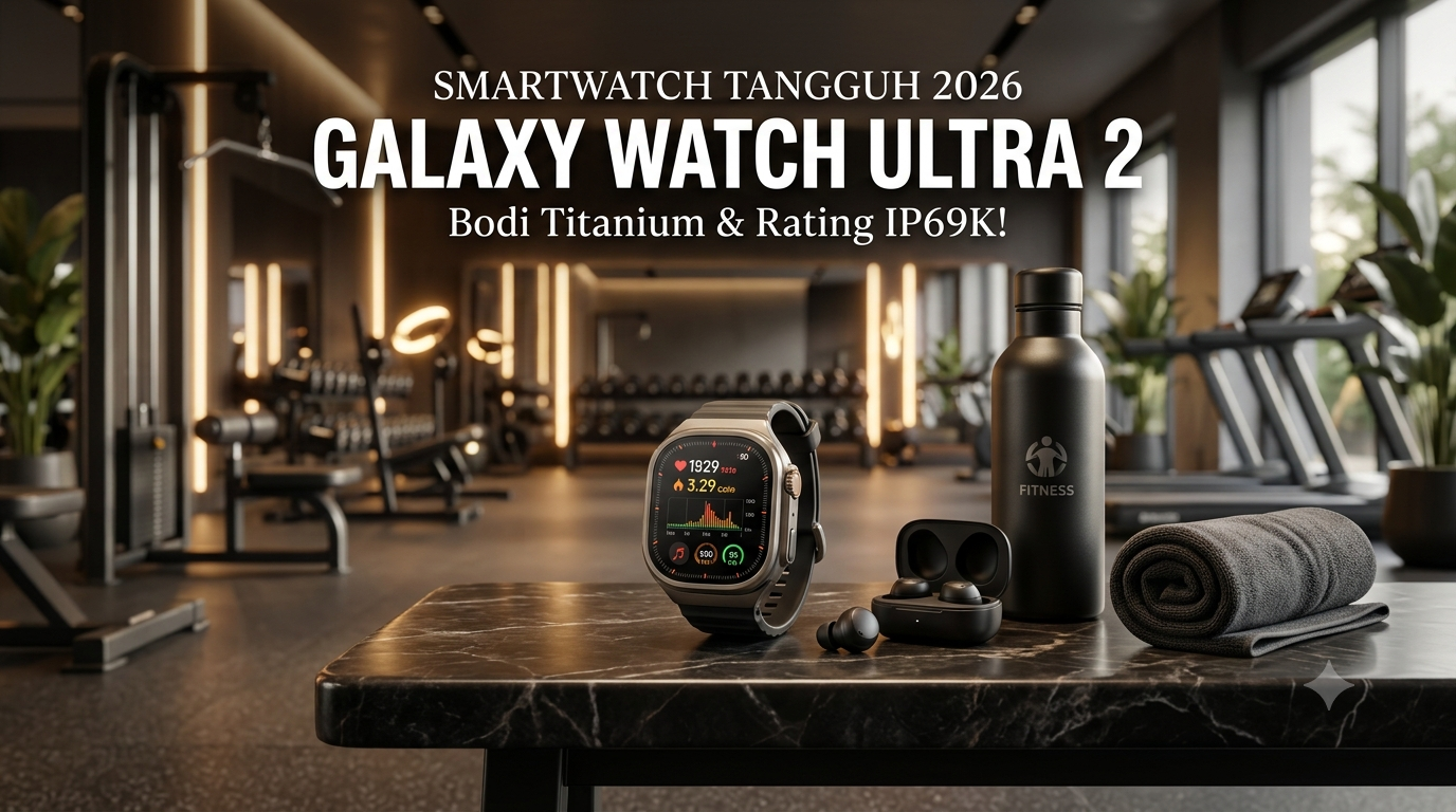 Layar 5.000 Nit dan Bodi Titanium: Galaxy Watch Ultra2 di Medan Ekstrem