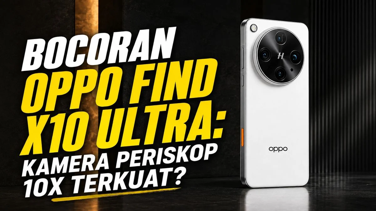 Oppo Find X10 Ultra dan Ambisi Kamera Periskop 10x Terkuat