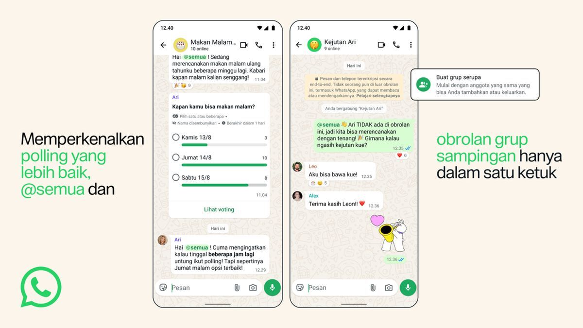 Mention @Semua di Grup WhatsApp: Cara Pakai dan Etikanya