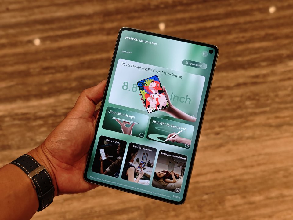 Huawei MatePad Mini: Tablet OLED Ringkas untuk Hiburan Portabel