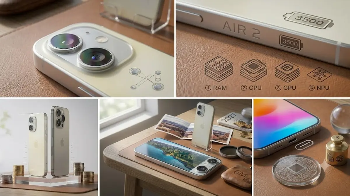iPhone Air 2 Bocoran Lengkap: Ultra Tipis dengan Upgrade Serius