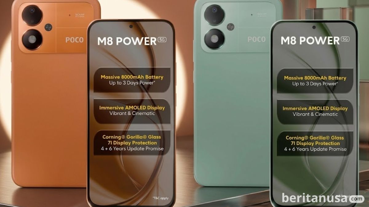 Poco M8 Power: Baterai 8.000 mAh dan AMOLED 120Hz, Layak Dibeli?