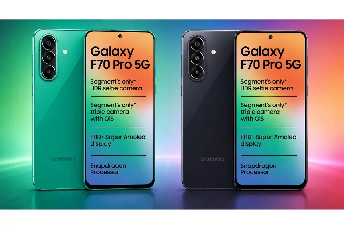Samsung Galaxy F70 Pro: Baterai 6000 mAh dan Update 6 Tahun
