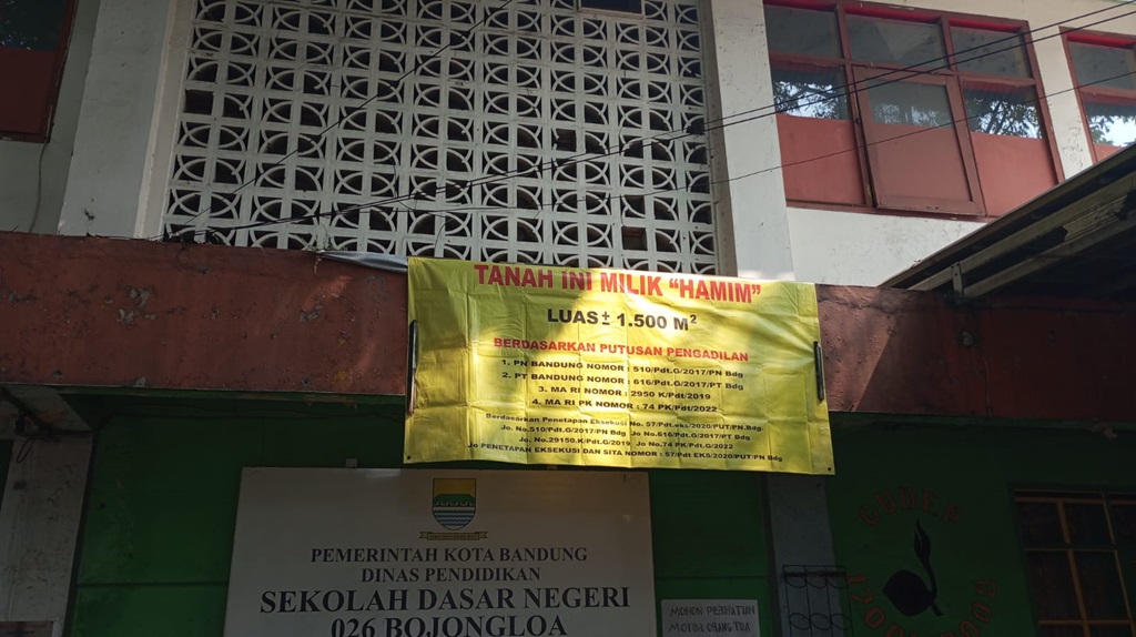 Sengketa Lahan SDN 026 Bojongloa: Saat Hak Belajar Terkunci di Gerbang Sekolah