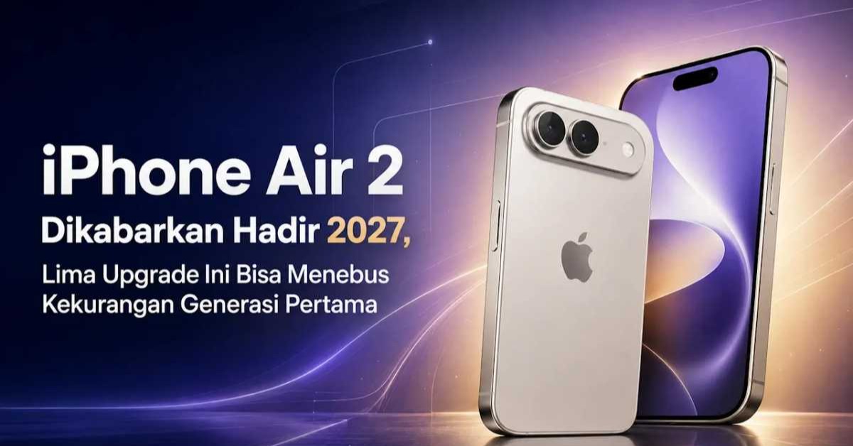 iPhone Air 2: Kamera 48MP, Chip A20 Pro, dan Desain Ultra-Tipis