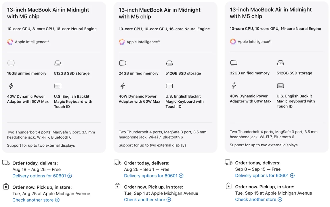Mengapa MacBook Air Jadi Barang Langka di Tengah Krisis RAM Global