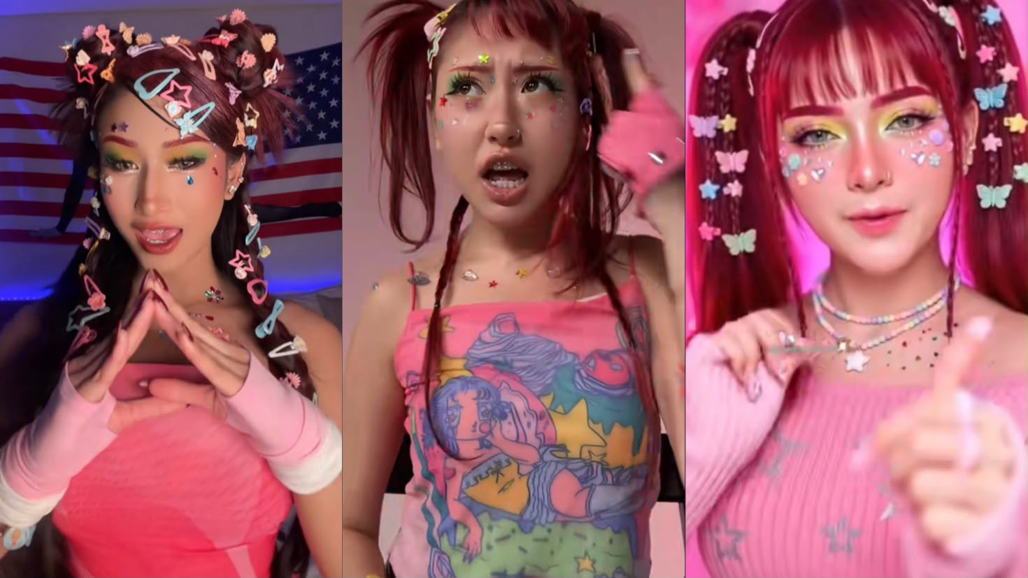 Makeup Centil Naykilla: Tutorial Tampilan Y2K Colorful TikTok