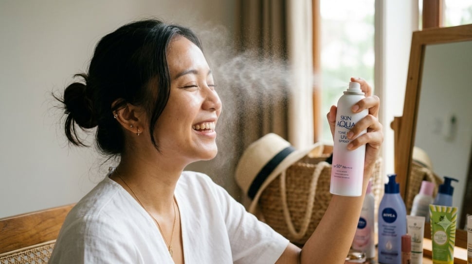 Cara Pakai Sunscreen Spray yang Benar untuk Perlindungan UV Maksimal
