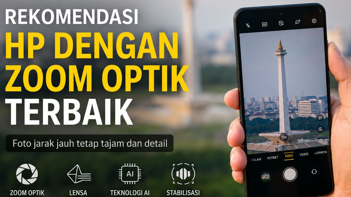 5 Ponsel dengan Kamera Telephoto Terbaik untuk Zoom Optik Jernih
