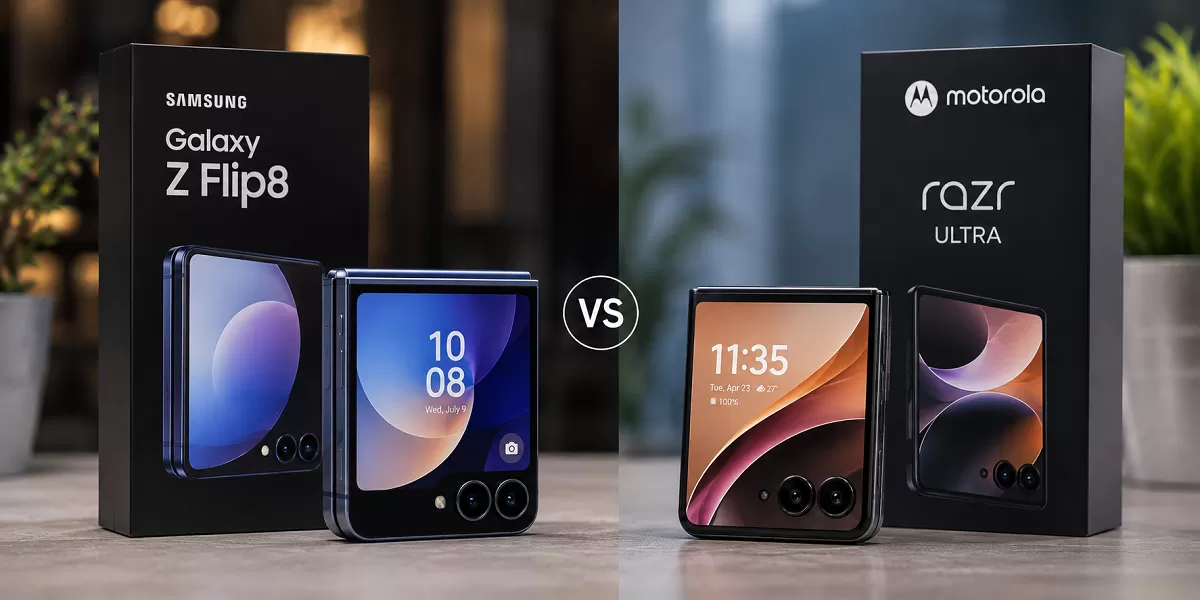 Galaxy Z Flip 8 vs Motorola Razr Ultra: Ponsel Lipat Premium Mana yang Lebih Layak Dibeli?