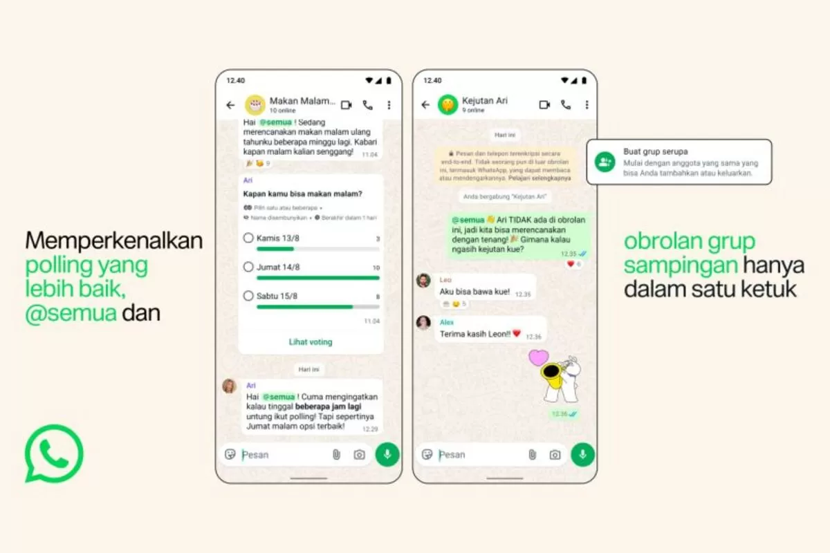 Fitur Grup Terbaru WhatsApp Mengubah Cara Tim Berkoneksi