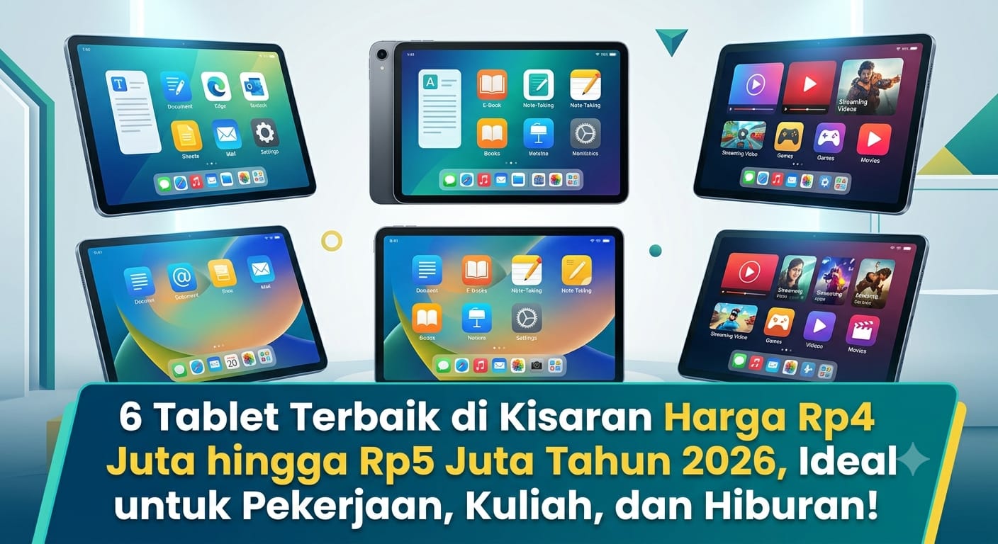 Tablet Terjangkau untuk Kerja Kantoran Mulai Rp2 Juta