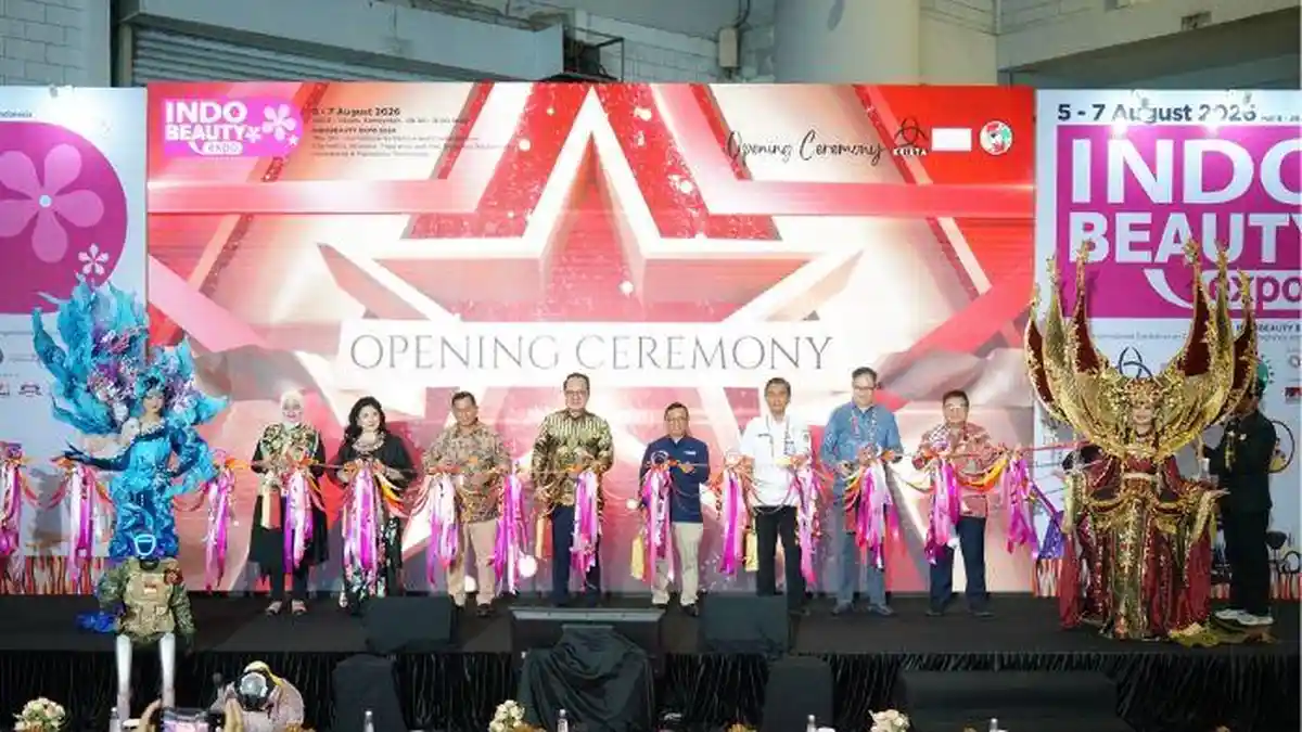 IndoBeauty Expo Resmi Dibuka: Laboratorium Inovasi dan Kolaborasi Kecantikan