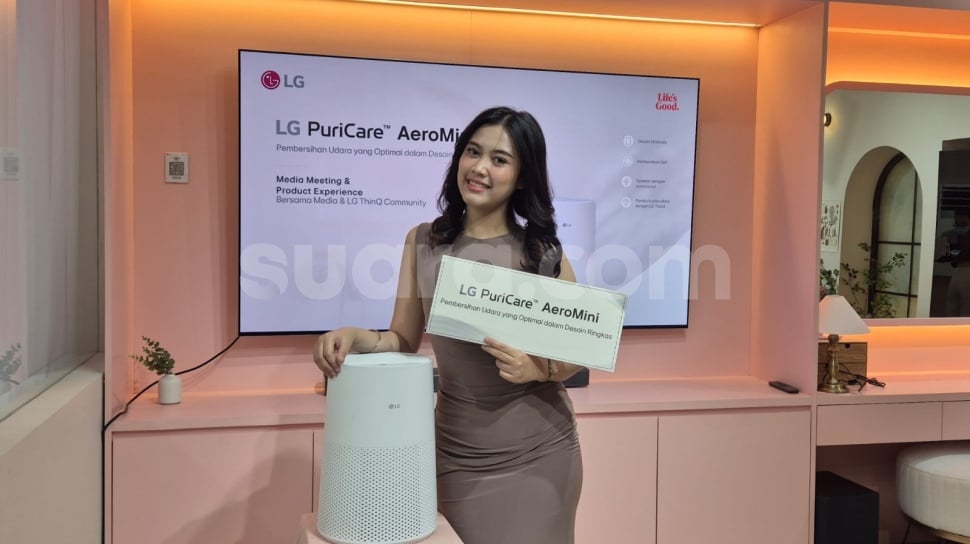 LG PuriCare AeroMini: Pembersih Udara Compact untuk Ruang Kecil