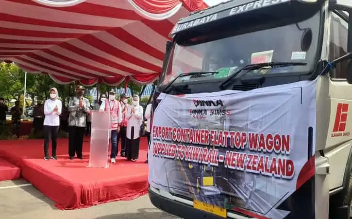 Ekspor Gerbong Kereta Jadi Mesin Baru Pertumbuhan Manufaktur