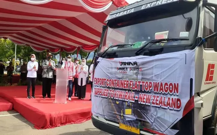 Ekspor Gerbong Kereta Jadi Mesin Baru Pertumbuhan Manufaktur