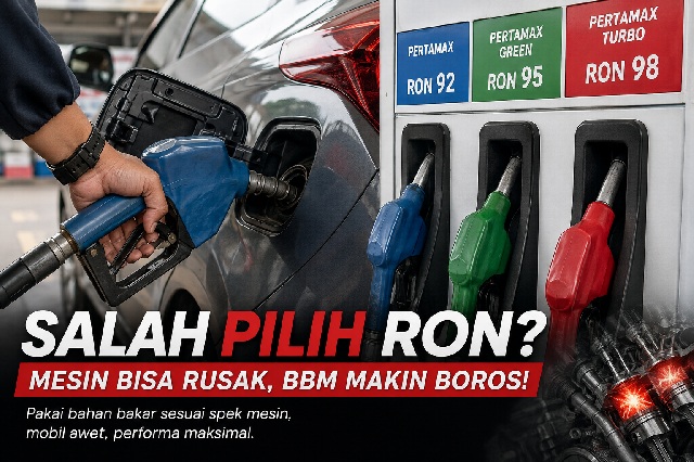 Turun RON Bensin Demi Hemat? Siap-Siap Mesin Rusak