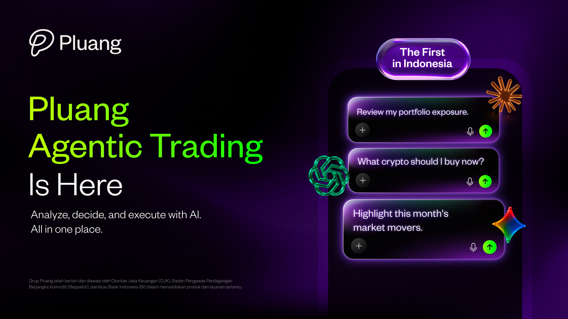 AI Agents untuk Saham dan Kripto: Dari Chat ke Eksekusi Transaksi
