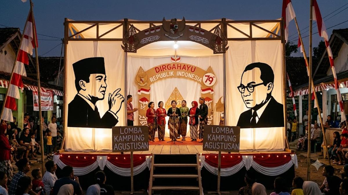 15 Hiasan 17 Agustus dari Barang Bekas yang Hemat