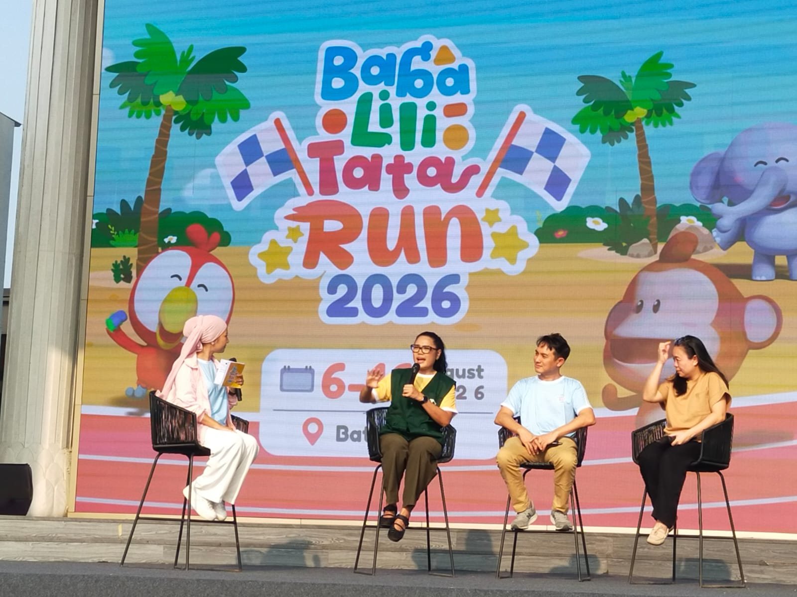Gelombang Event Lari Keluarga: Snoopy, MILO, dan Baba Lili Tata